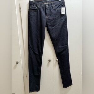 Big Star dark denim straight leg jeans.
